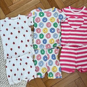 GAP Girls Pajamas (set of 3)